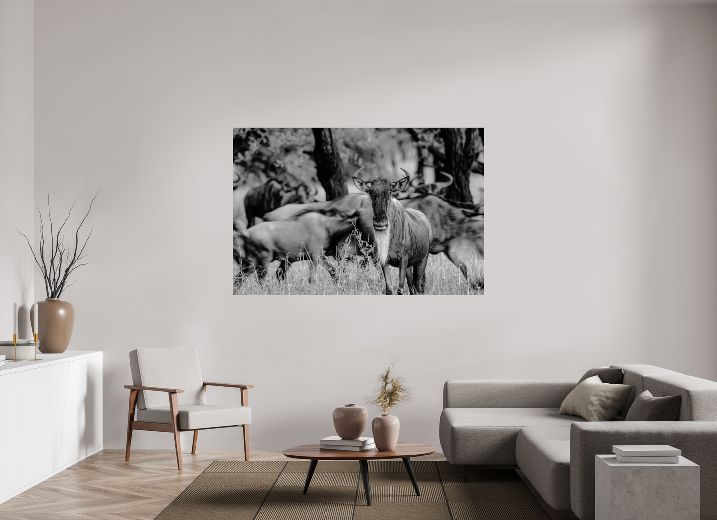 The Still One – Wildebeest in the Serengeti