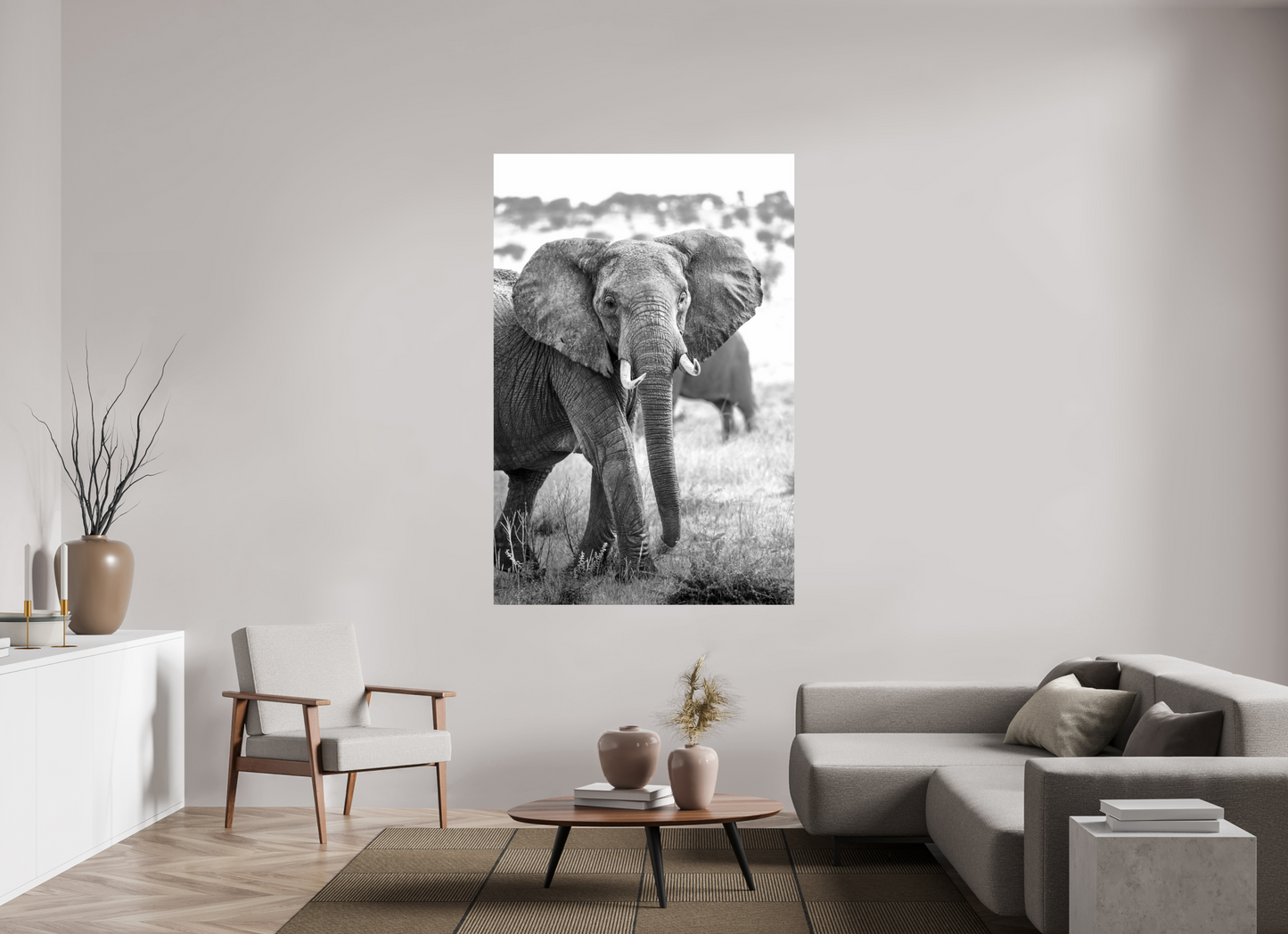 Elephant Portrait from the Serengeti