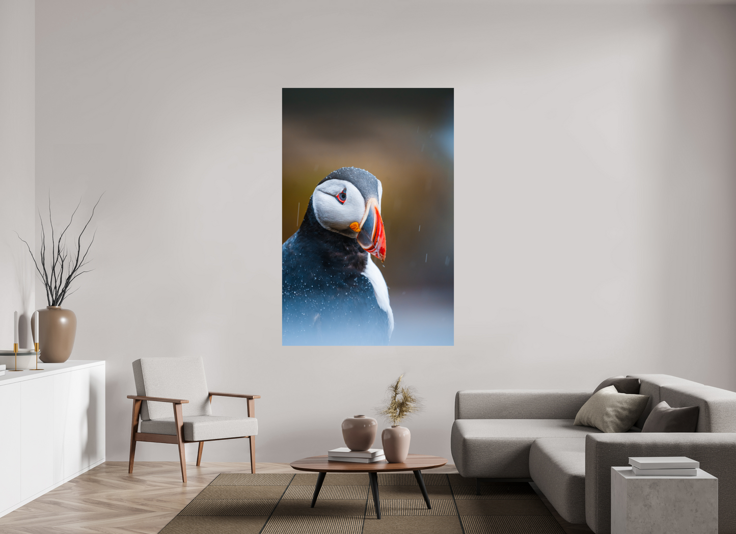 Atlantic Icon – Puffin Portrait