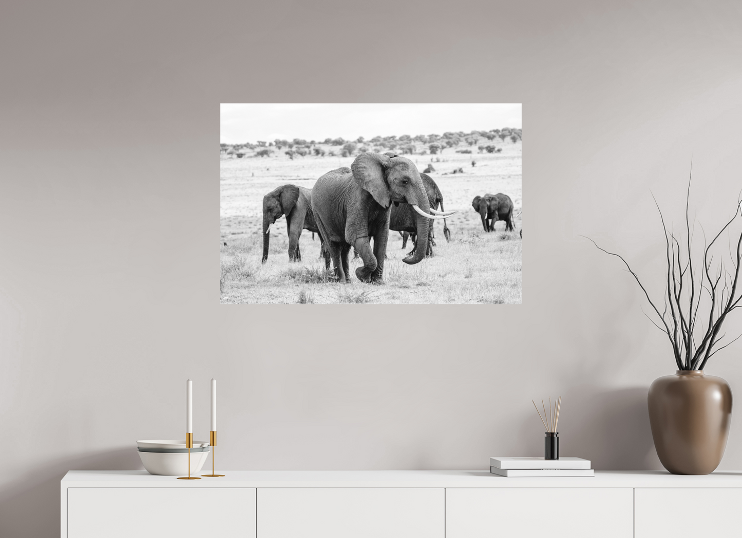 Grace in Numbers – Elephant Herd