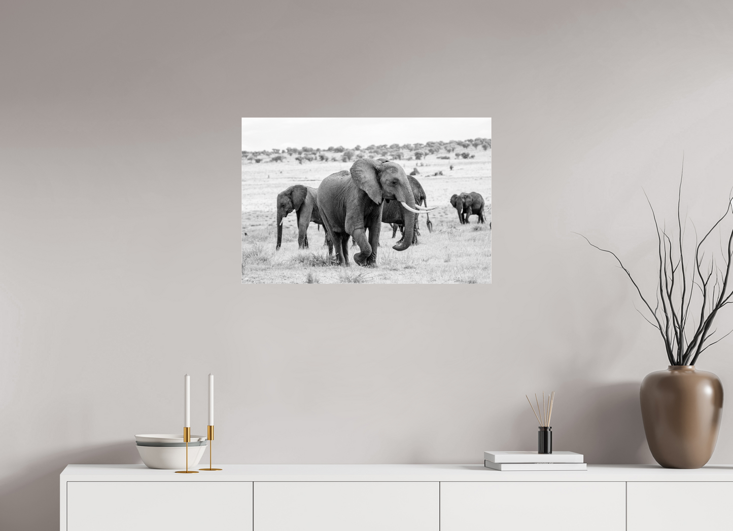 Grace in Numbers – Elephant Herd