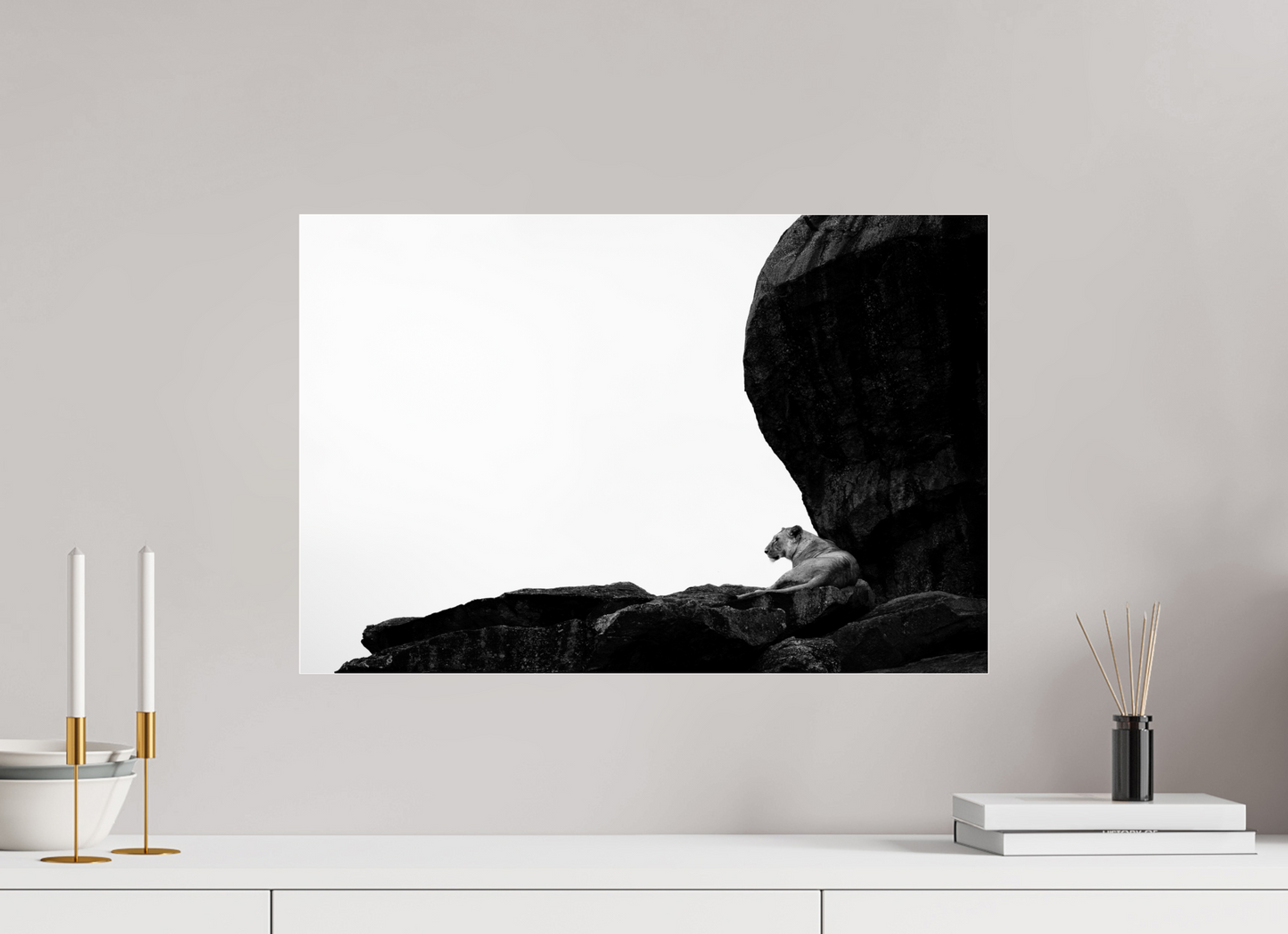 “Watchful Silence” – Lioness Overlooking the Serengeti