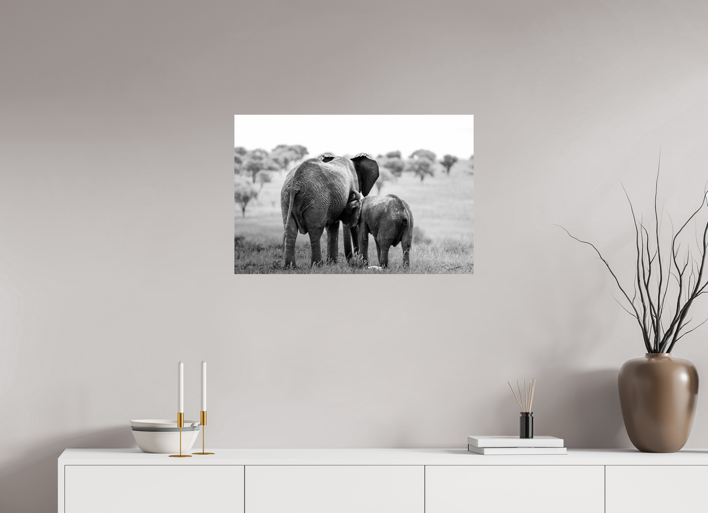 Bond – Mother and Calf Elephant