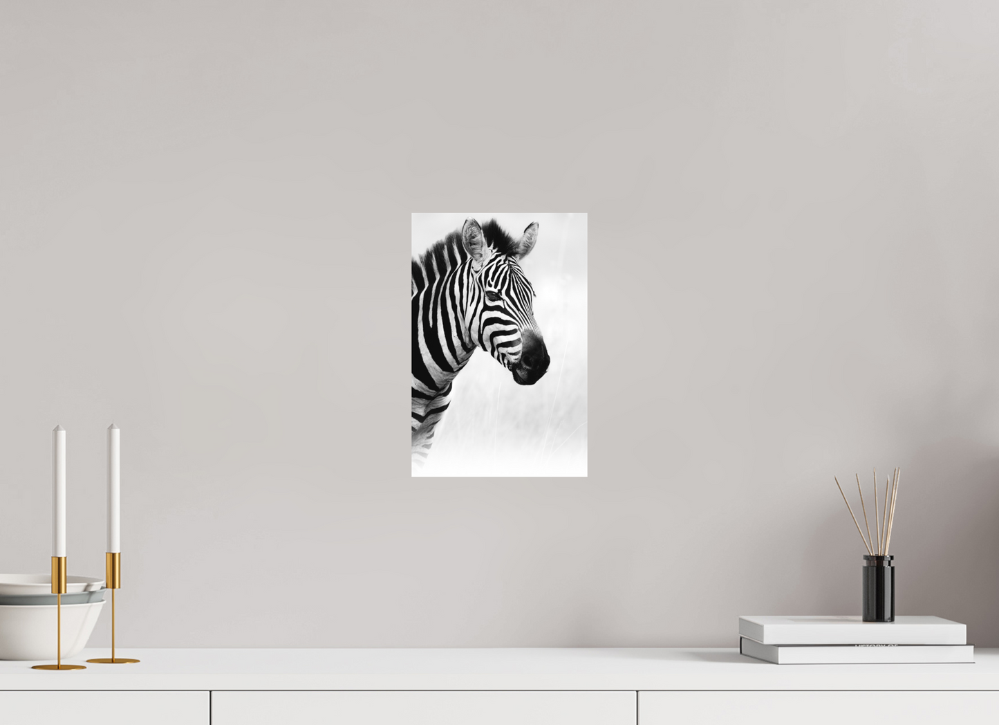 Lines of the Wild – Zebra in Profile, Serengeti National Park