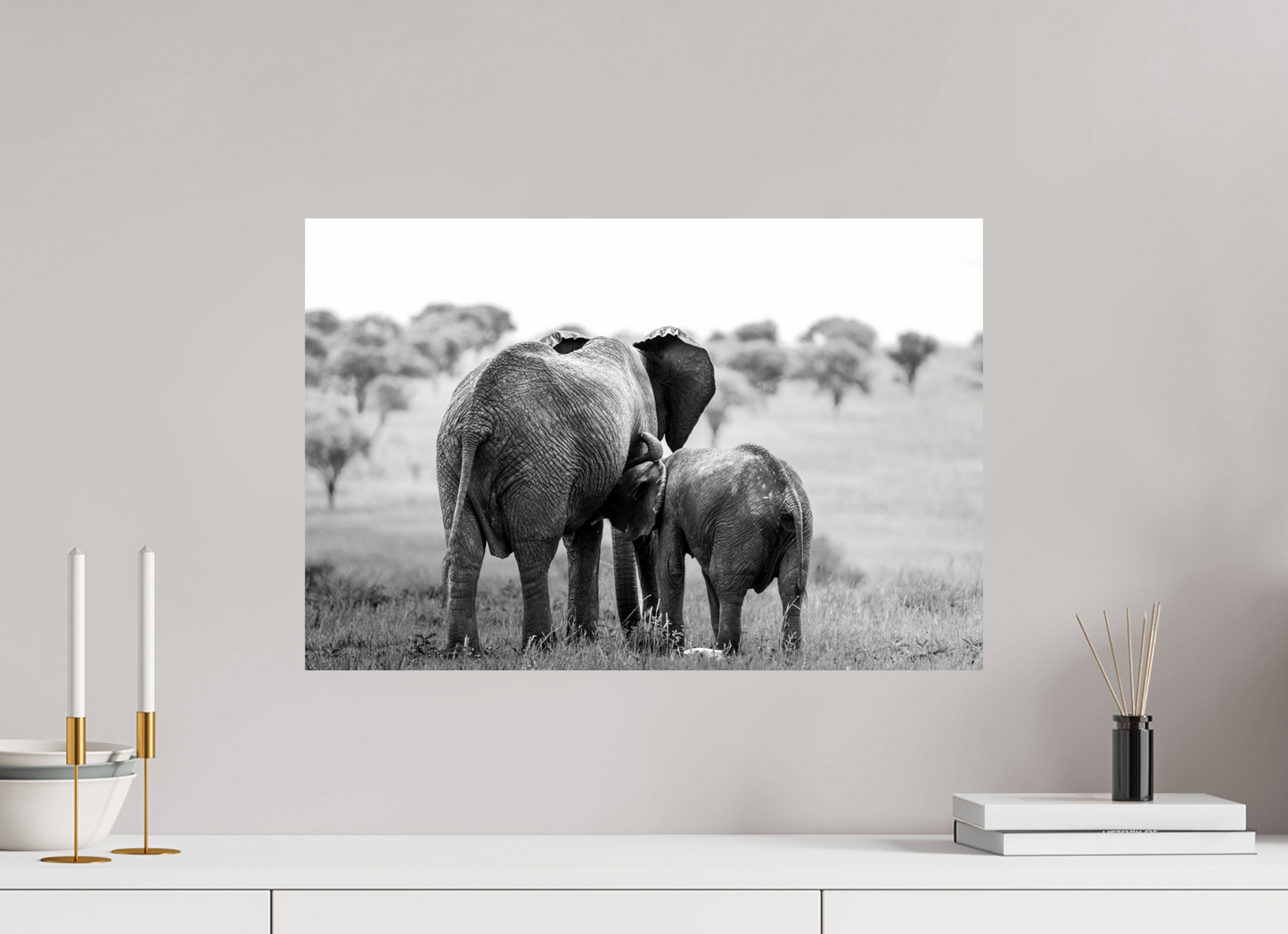 Bond – Mother and Calf Elephant