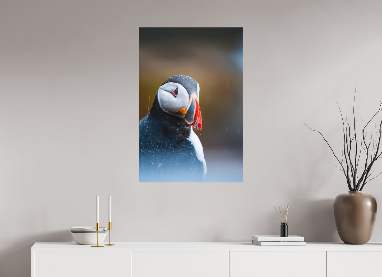 Atlantic Icon – Puffin Portrait