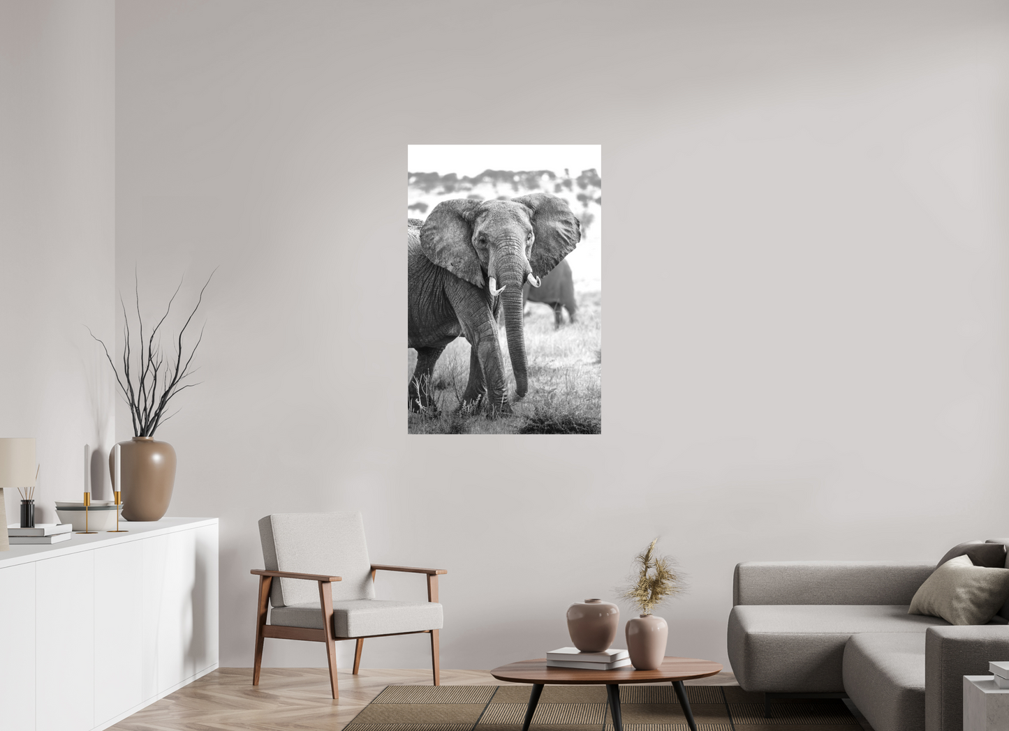 Elephant Portrait from the Serengeti