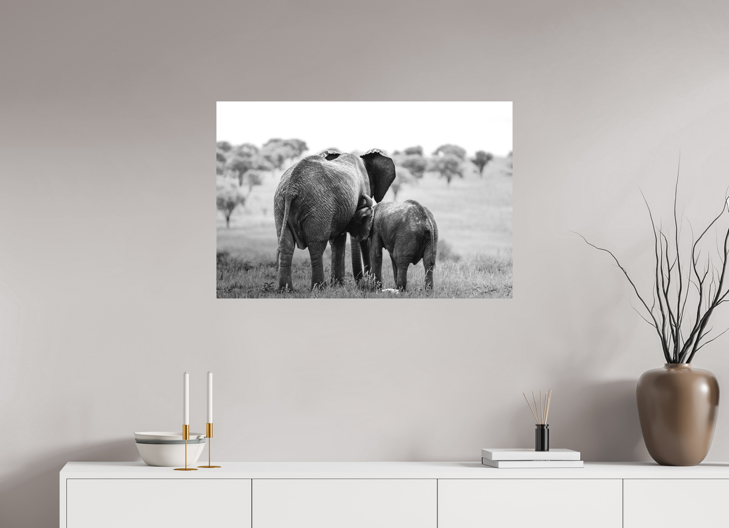 Bond – Mother and Calf Elephant