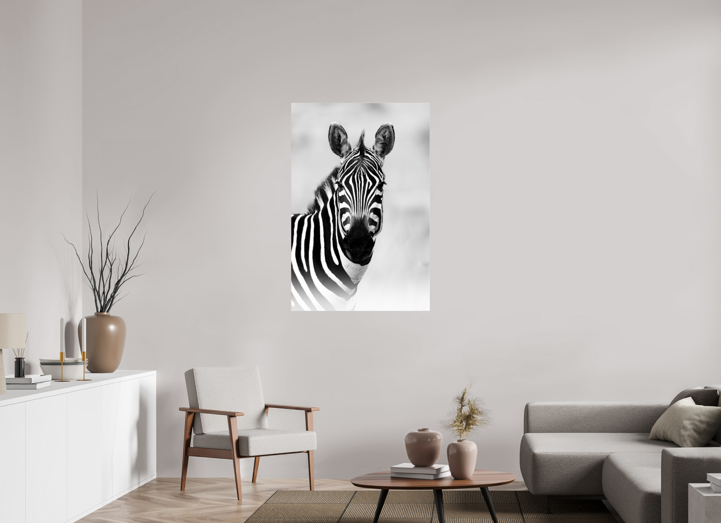 Whispers in Stripes – Zebra Portrait in Serengeti National Park