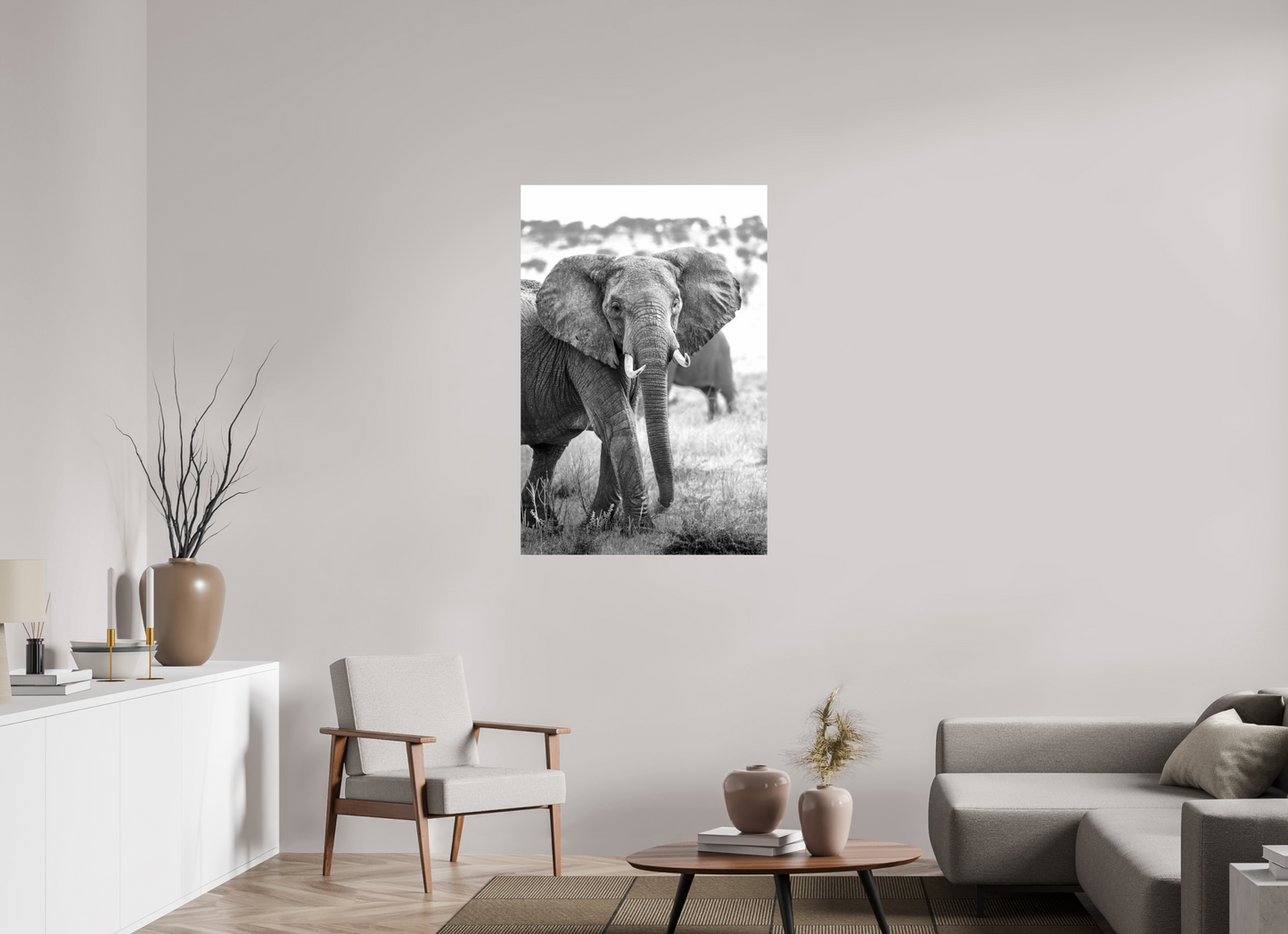 Elephant Portrait from the Serengeti