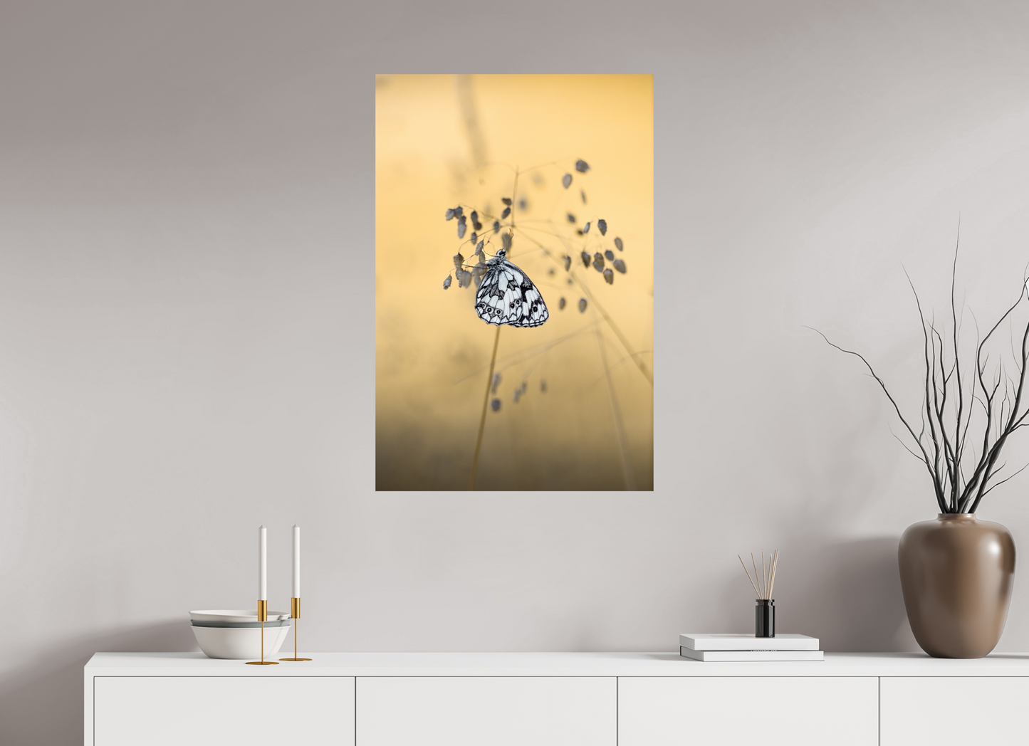 “Poetry in Pattern” – Marbled White Butterfly Macro