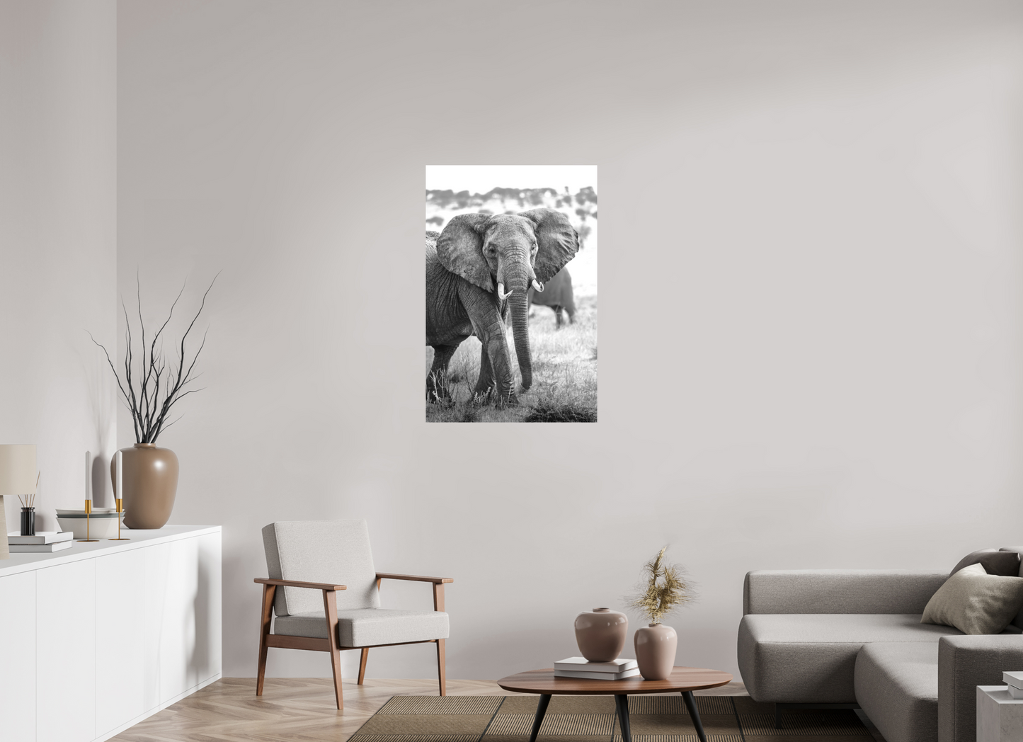 Elephant Portrait from the Serengeti