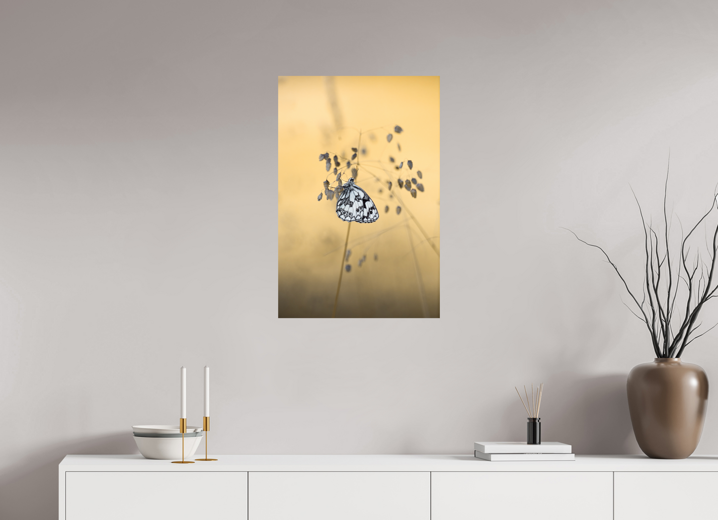 “Poetry in Pattern” – Marbled White Butterfly Macro