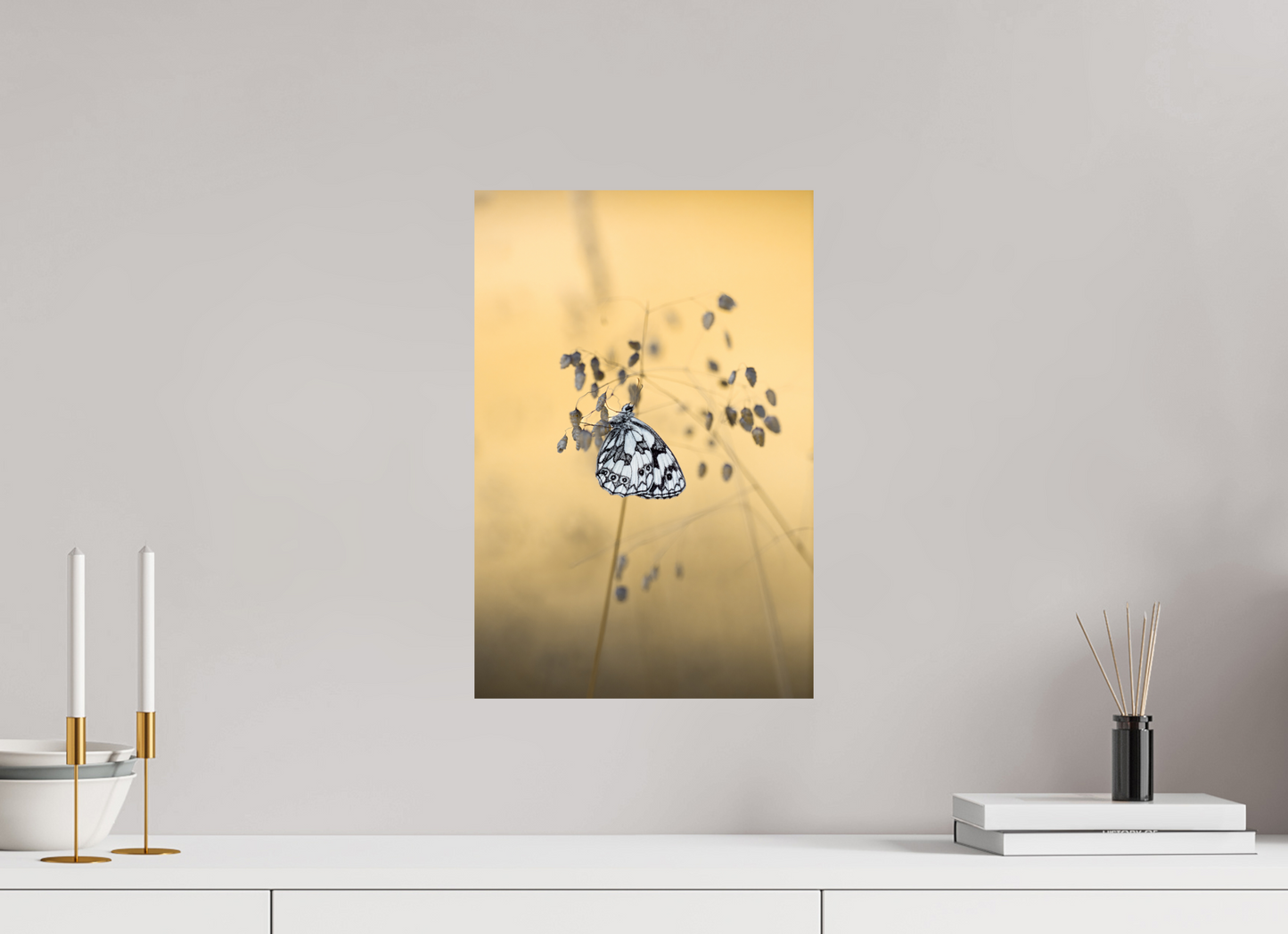 “Poetry in Pattern” – Marbled White Butterfly Macro