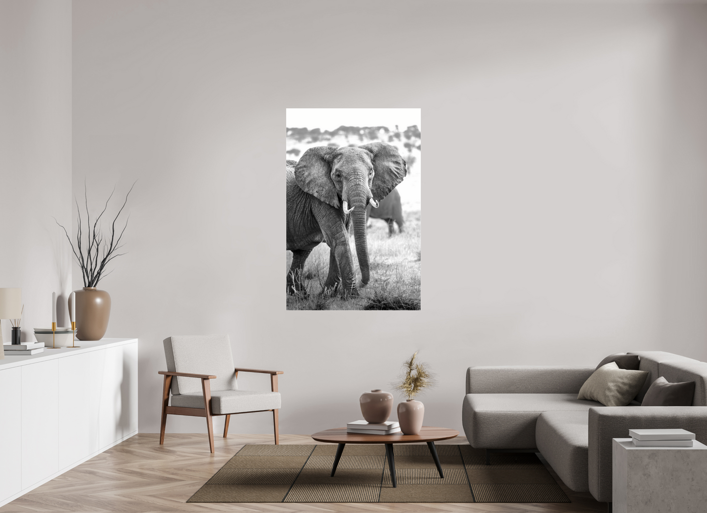 Elephant Portrait from the Serengeti