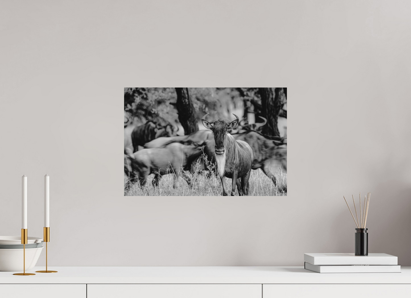 The Still One – Wildebeest in the Serengeti