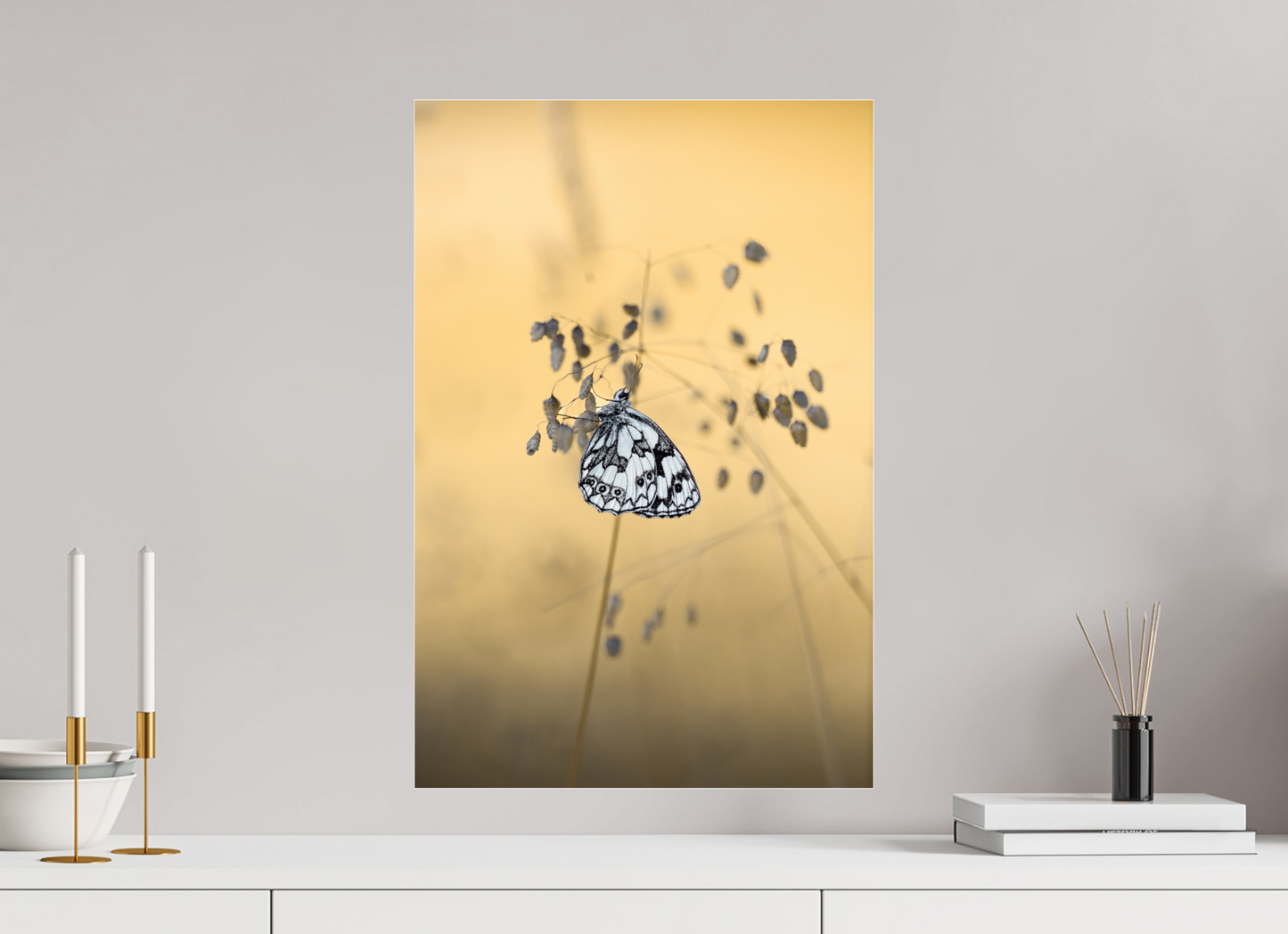 “Poetry in Pattern” – Marbled White Butterfly Macro