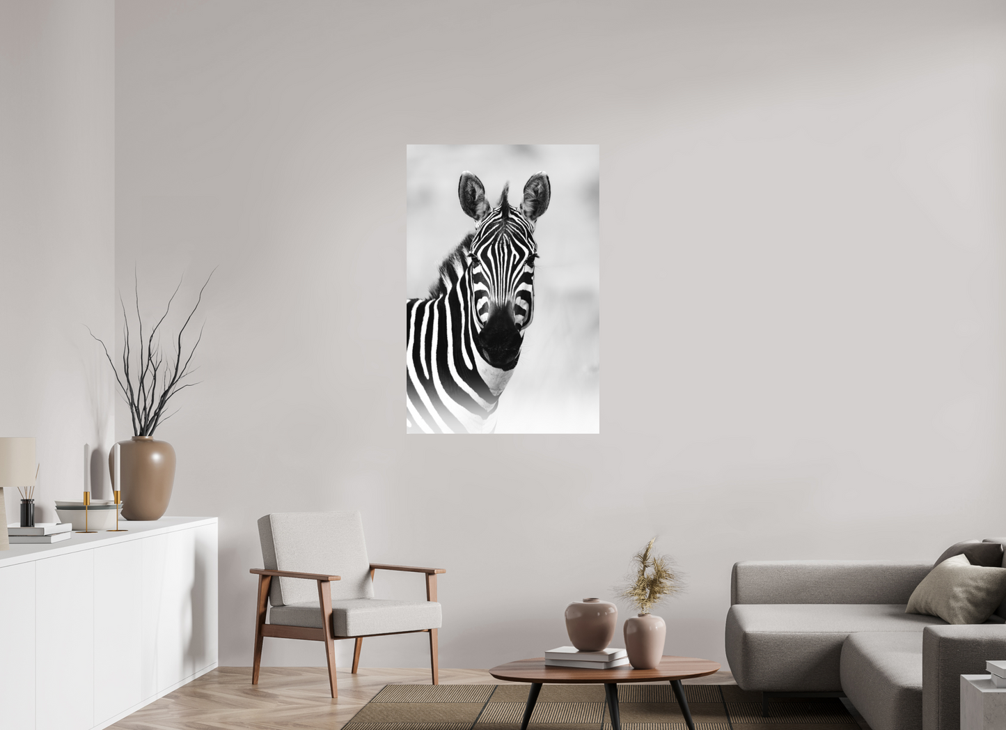 Whispers in Stripes – Zebra Portrait in Serengeti National Park