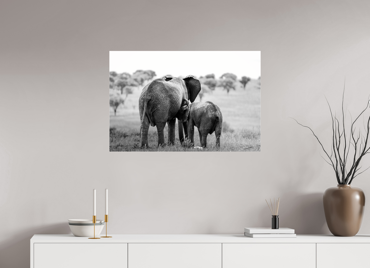 Bond – Mother and Calf Elephant