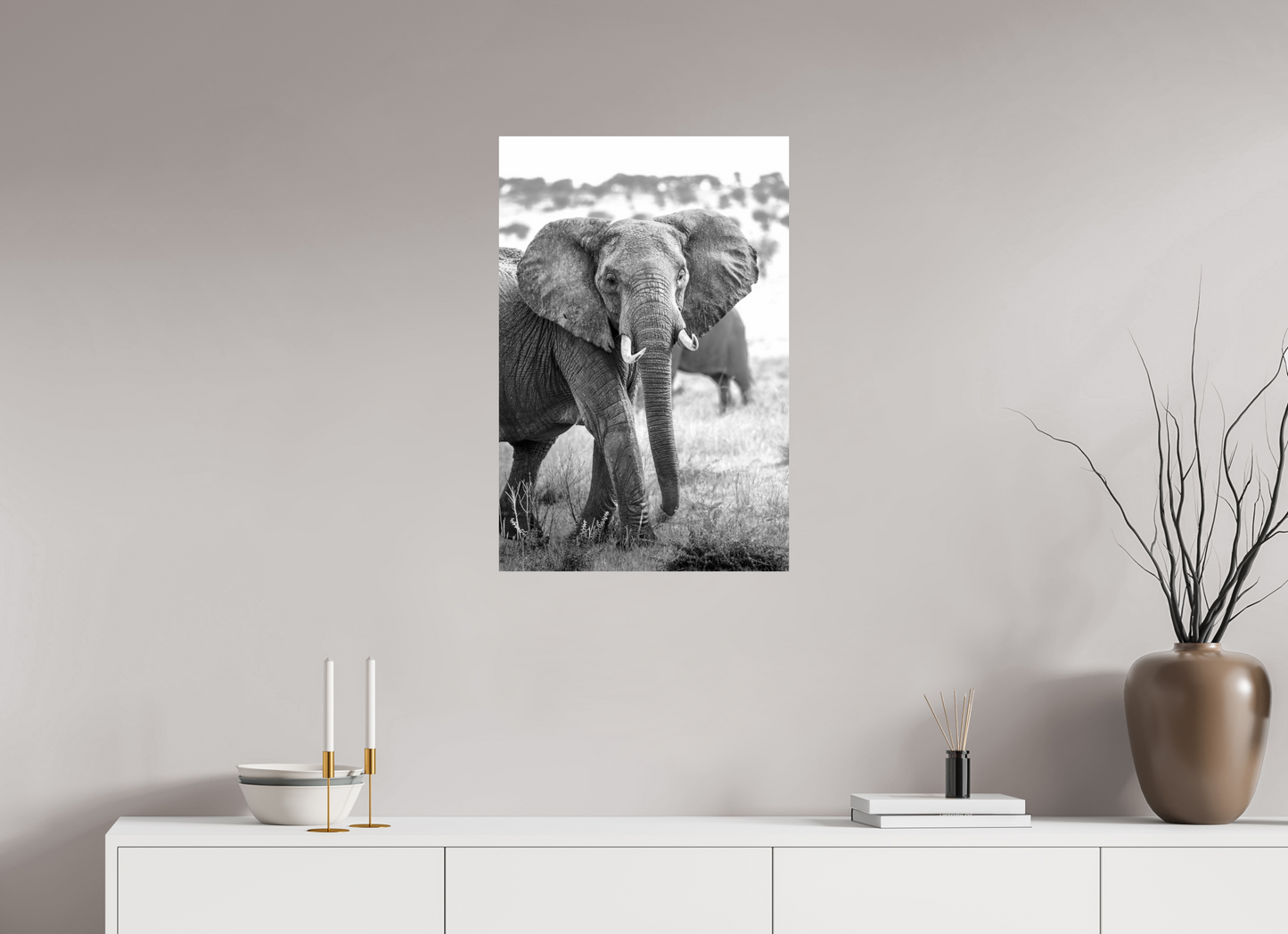 Elephant Portrait from the Serengeti