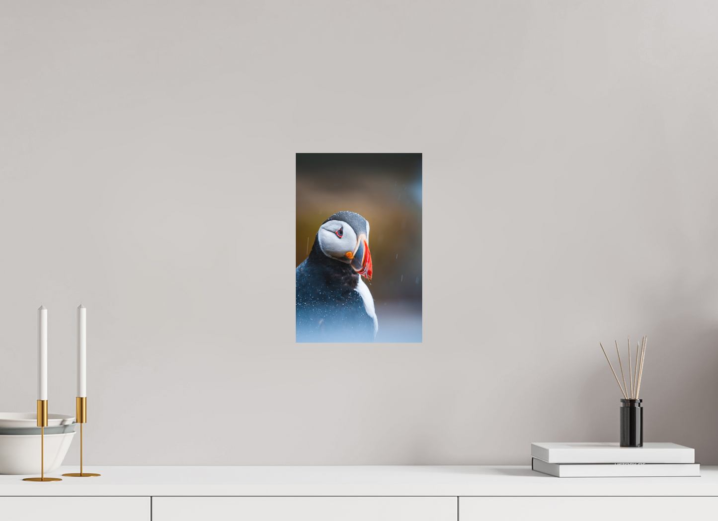 Atlantic Icon – Puffin Portrait