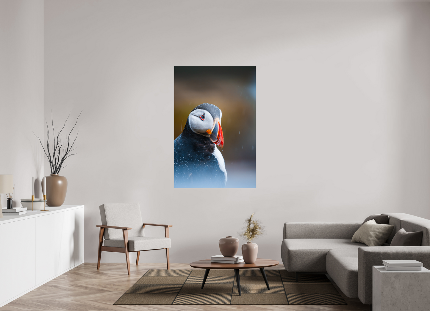 Atlantic Icon – Puffin Portrait