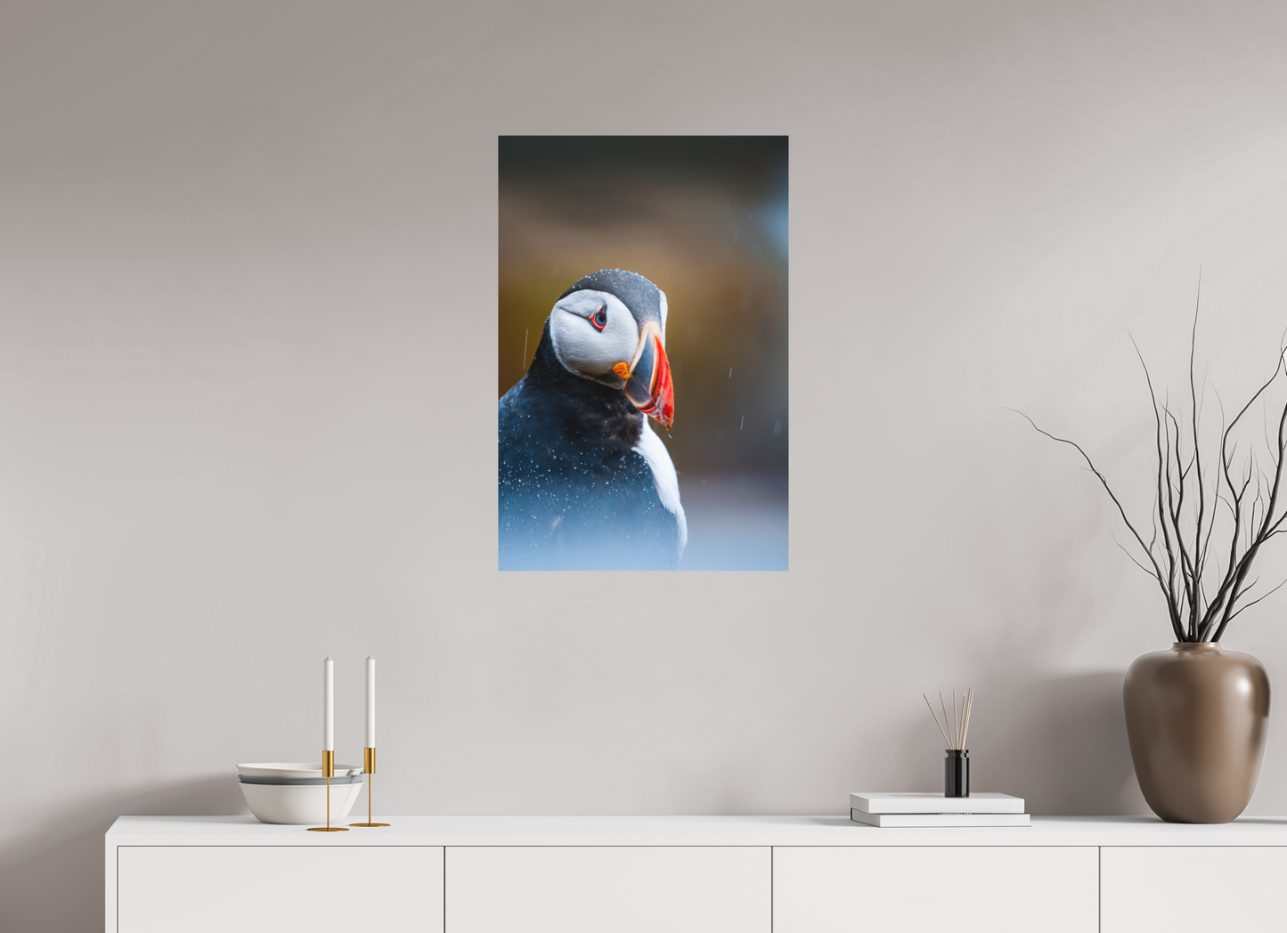 Atlantic Icon – Puffin Portrait