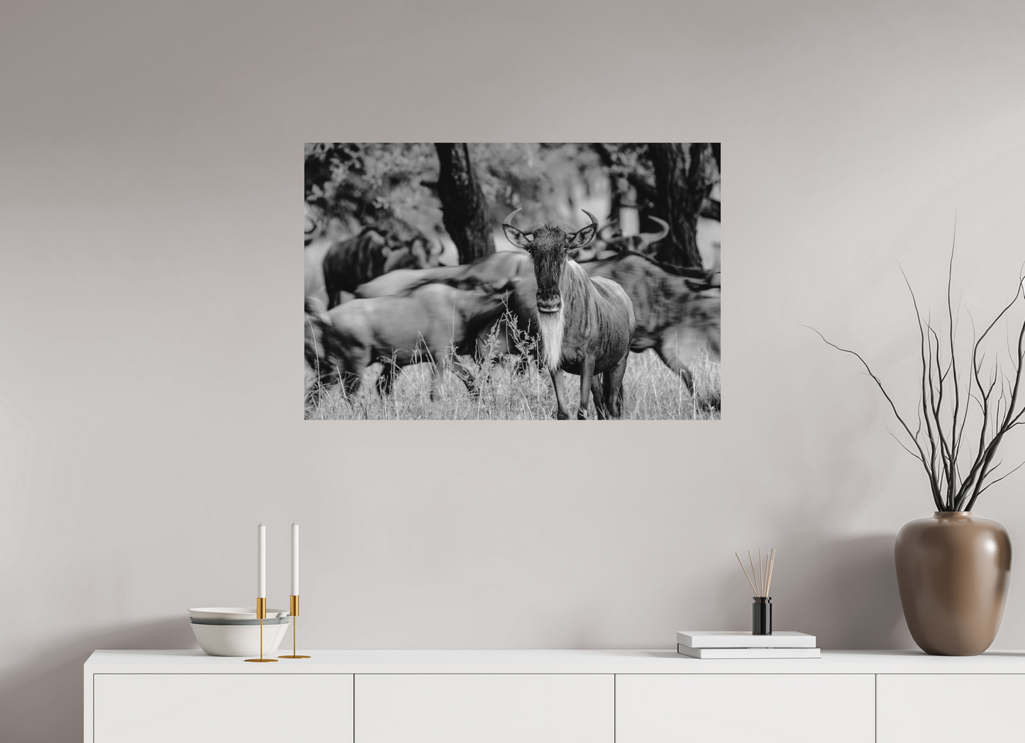 The Still One – Wildebeest in the Serengeti