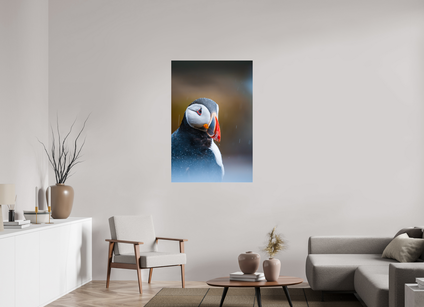 Atlantic Icon – Puffin Portrait