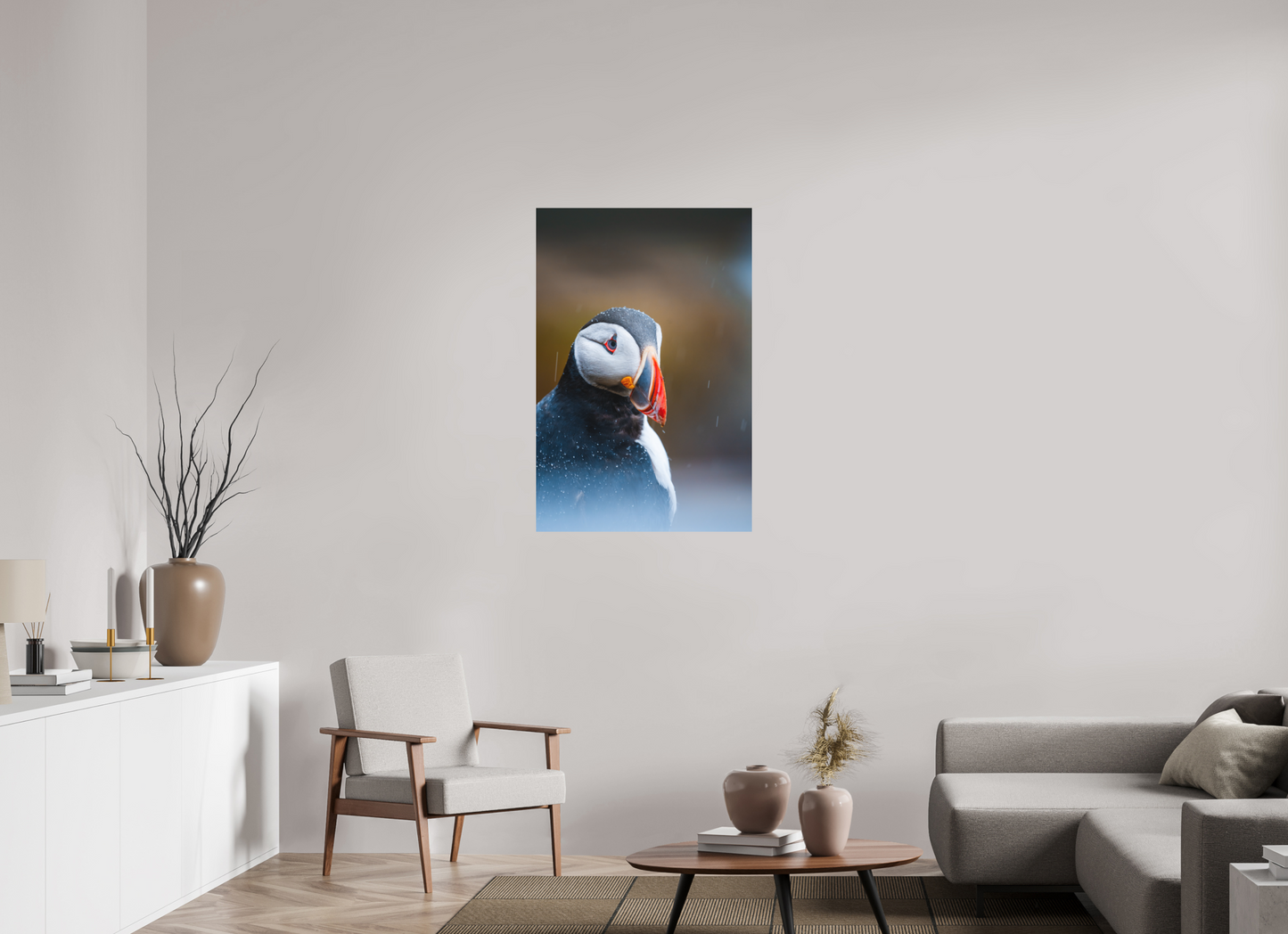 Atlantic Icon – Puffin Portrait