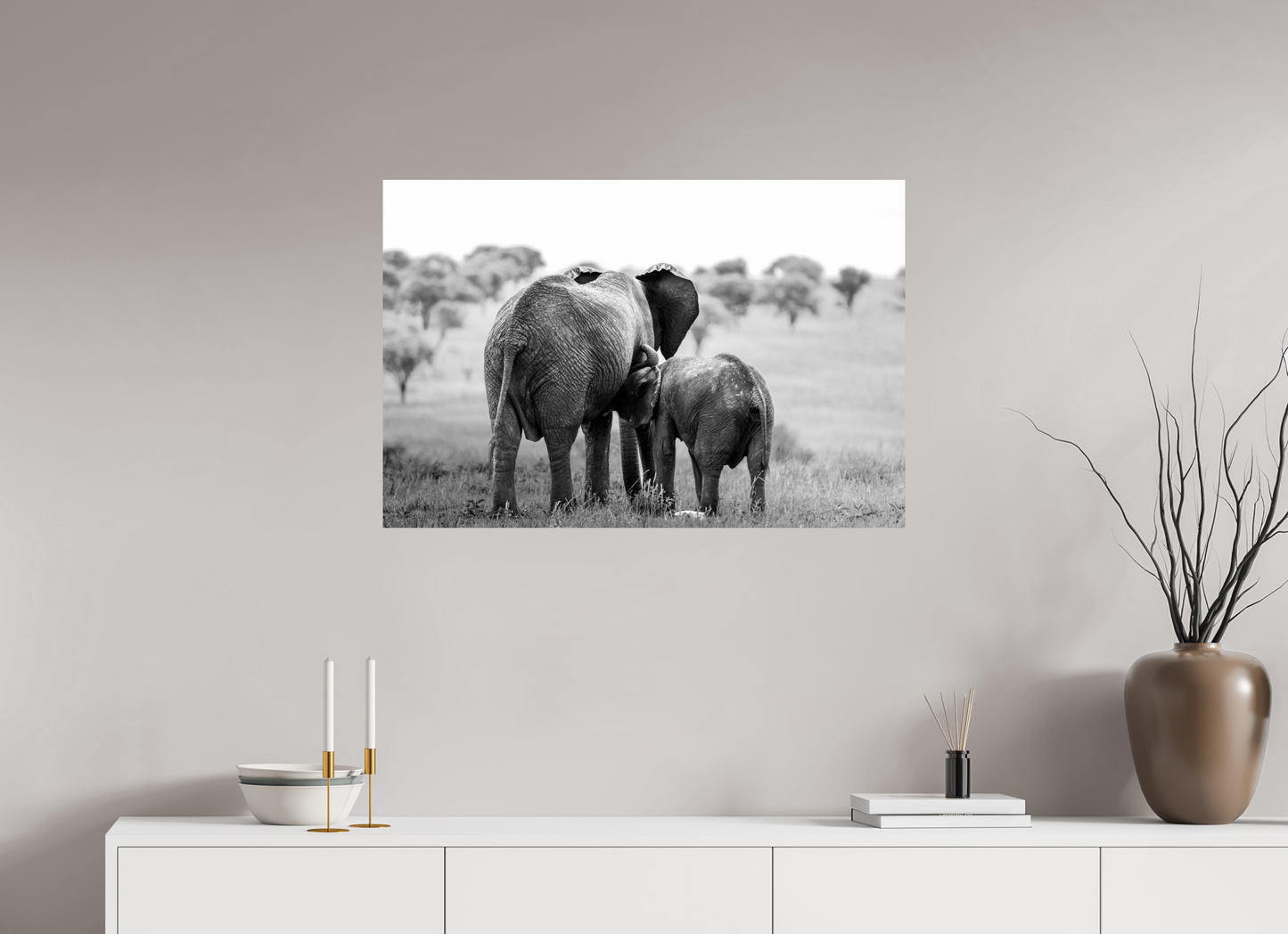 Bond – Mother and Calf Elephant