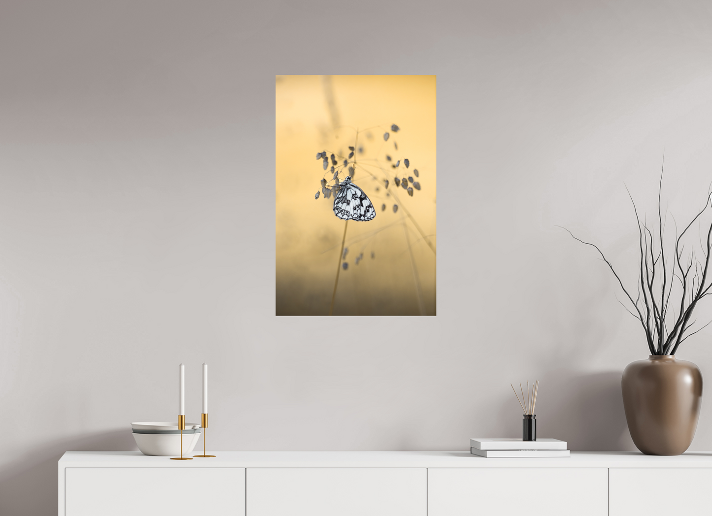 “Poetry in Pattern” – Marbled White Butterfly Macro