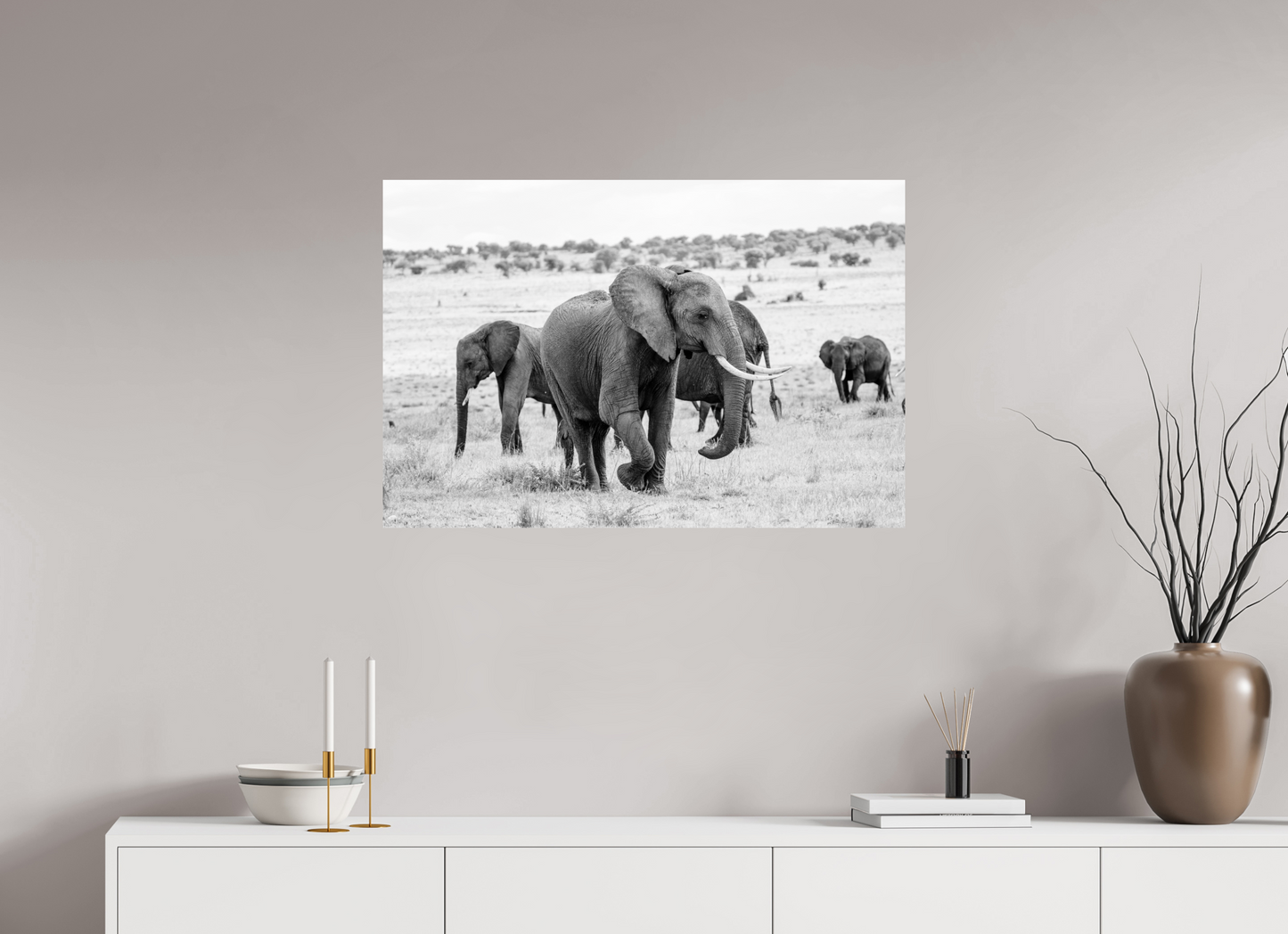 Grace in Numbers – Elephant Herd