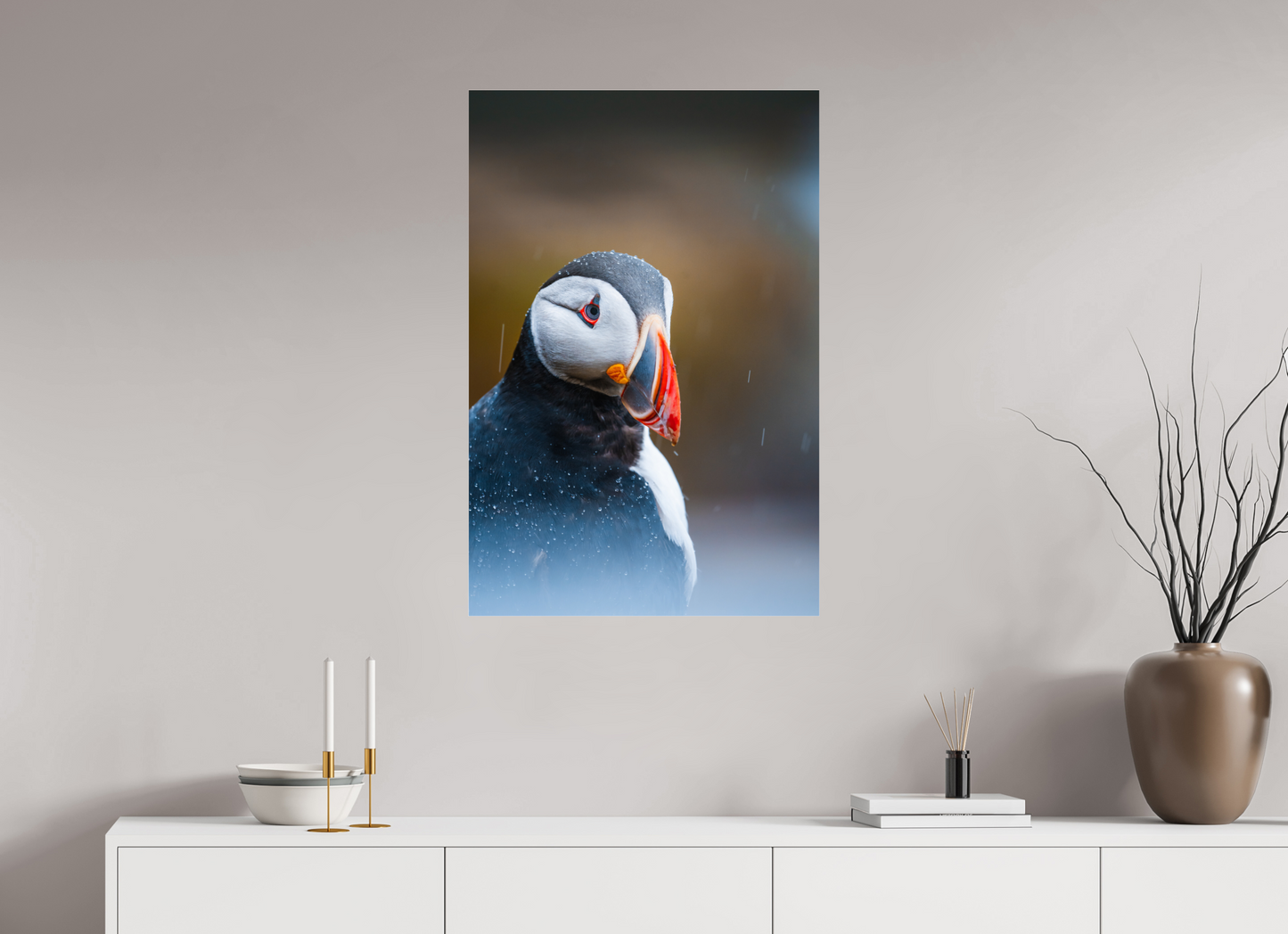 Atlantic Icon – Puffin Portrait